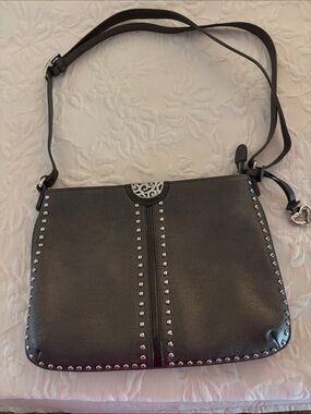 Brighton 12” x 9” leather bag